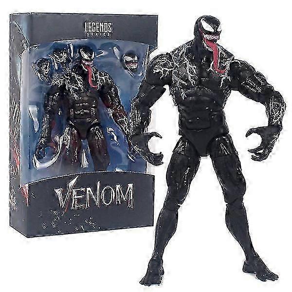 Figura de Ação Venom da Série Lendas Marvel de 6 Polegadas Colecionável Modelo