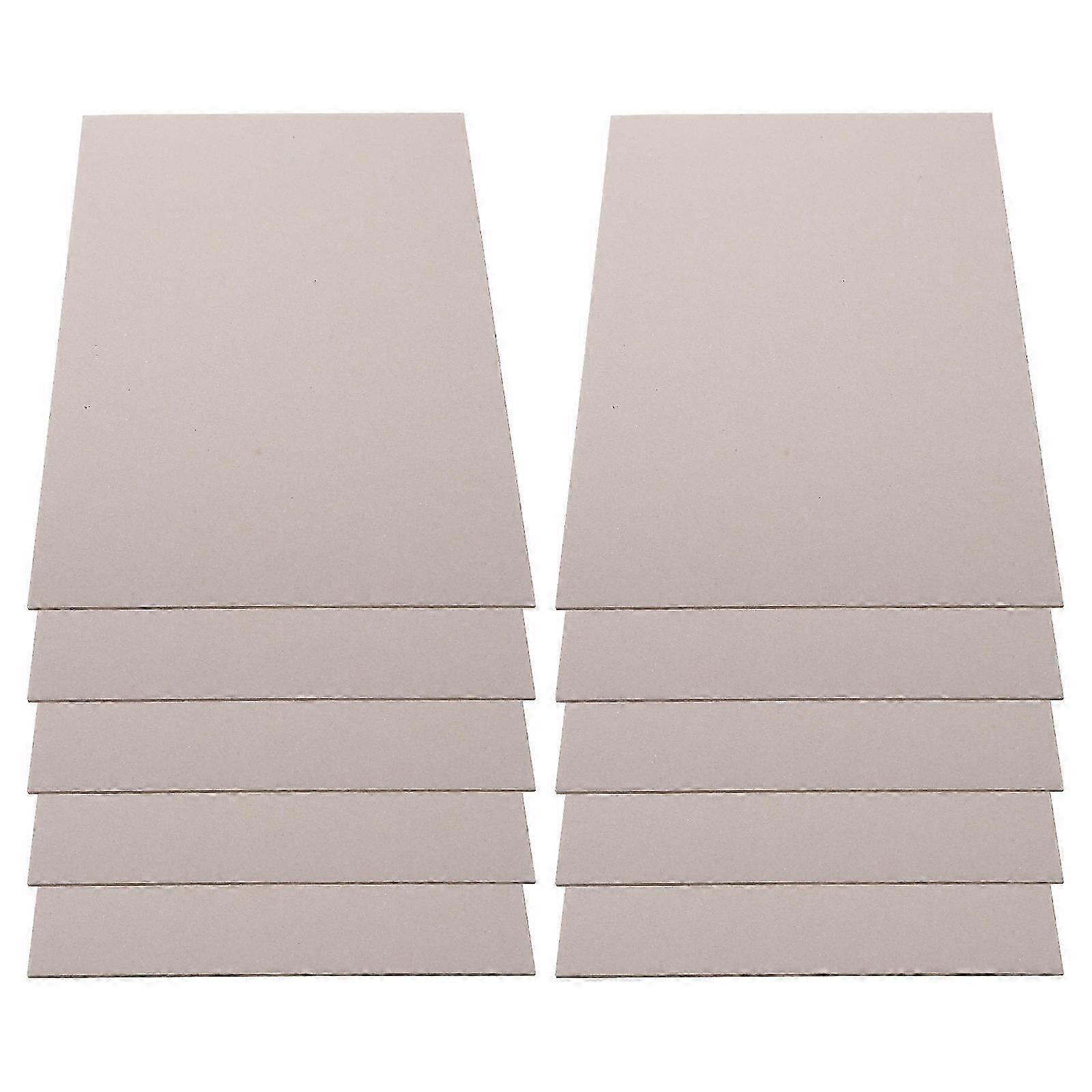 Thick Chipboard Sheets Handmade Model Board Bookbinding Chipboard Light Grey 29.7X21X0.2Cm 10Pcs
