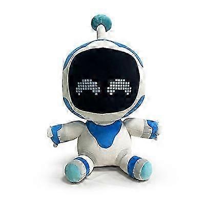 ASTROBOT Space Captain Fennec Fox Robot Plush Toy - 25cm Cute Red Panda Cat Robot Collectible