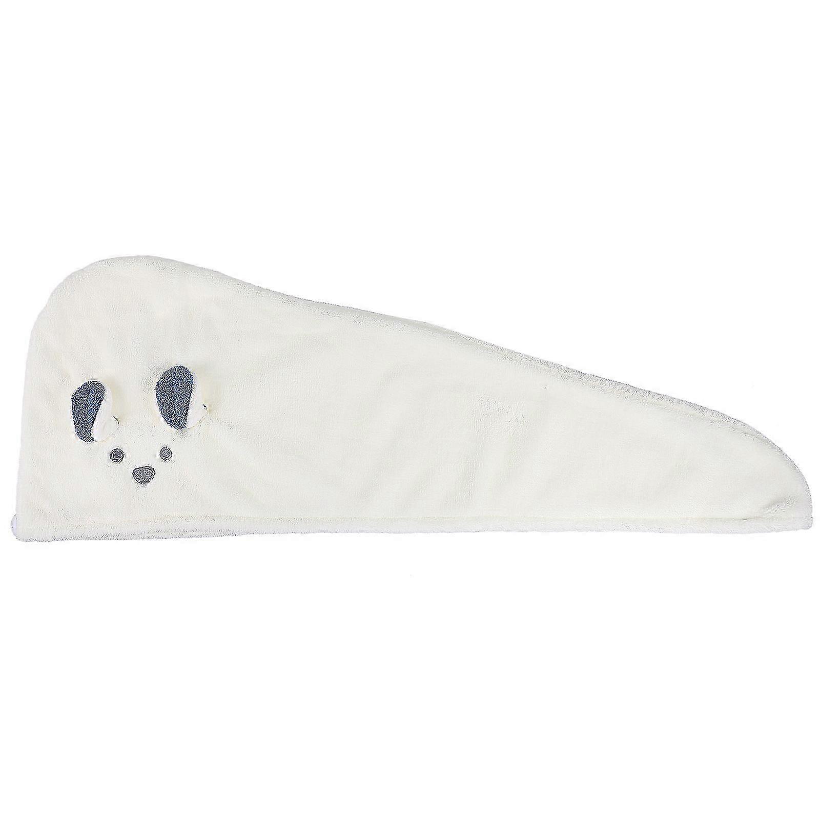Adorable Cartoon Shower Hat Bath Drying Absorbent Hat Practical Bath Hat