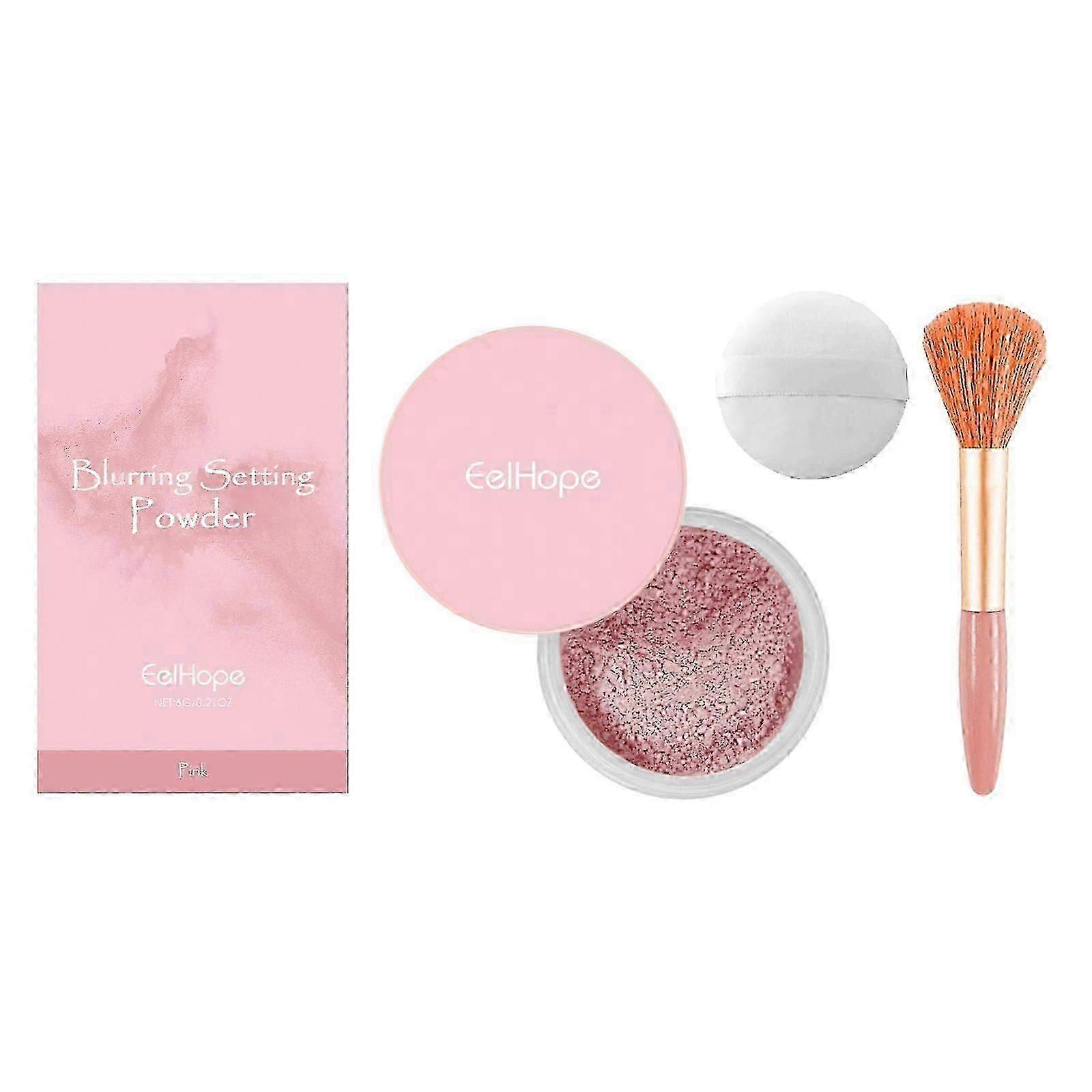 Setting Powder Ribbon Brush (Pink)