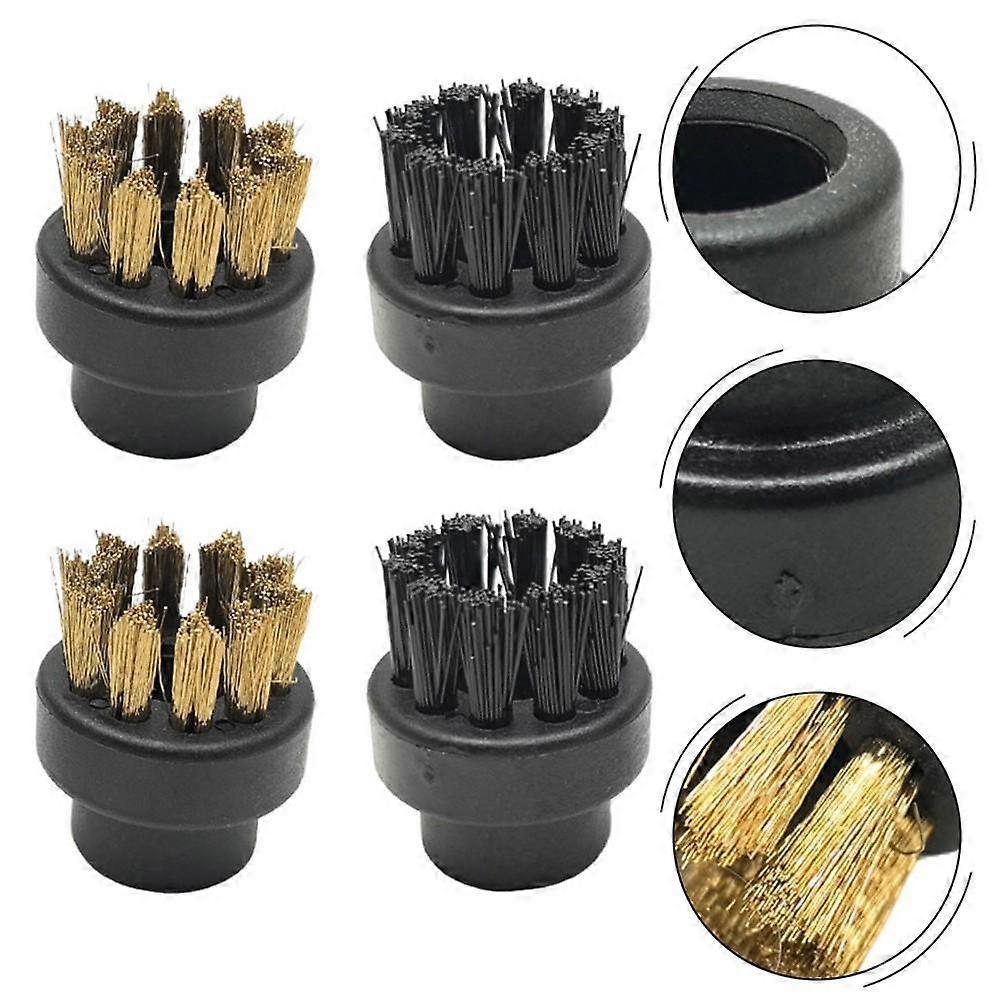 Accessory Kit Round Brush Steam Cleaner Copper Wire Brushes