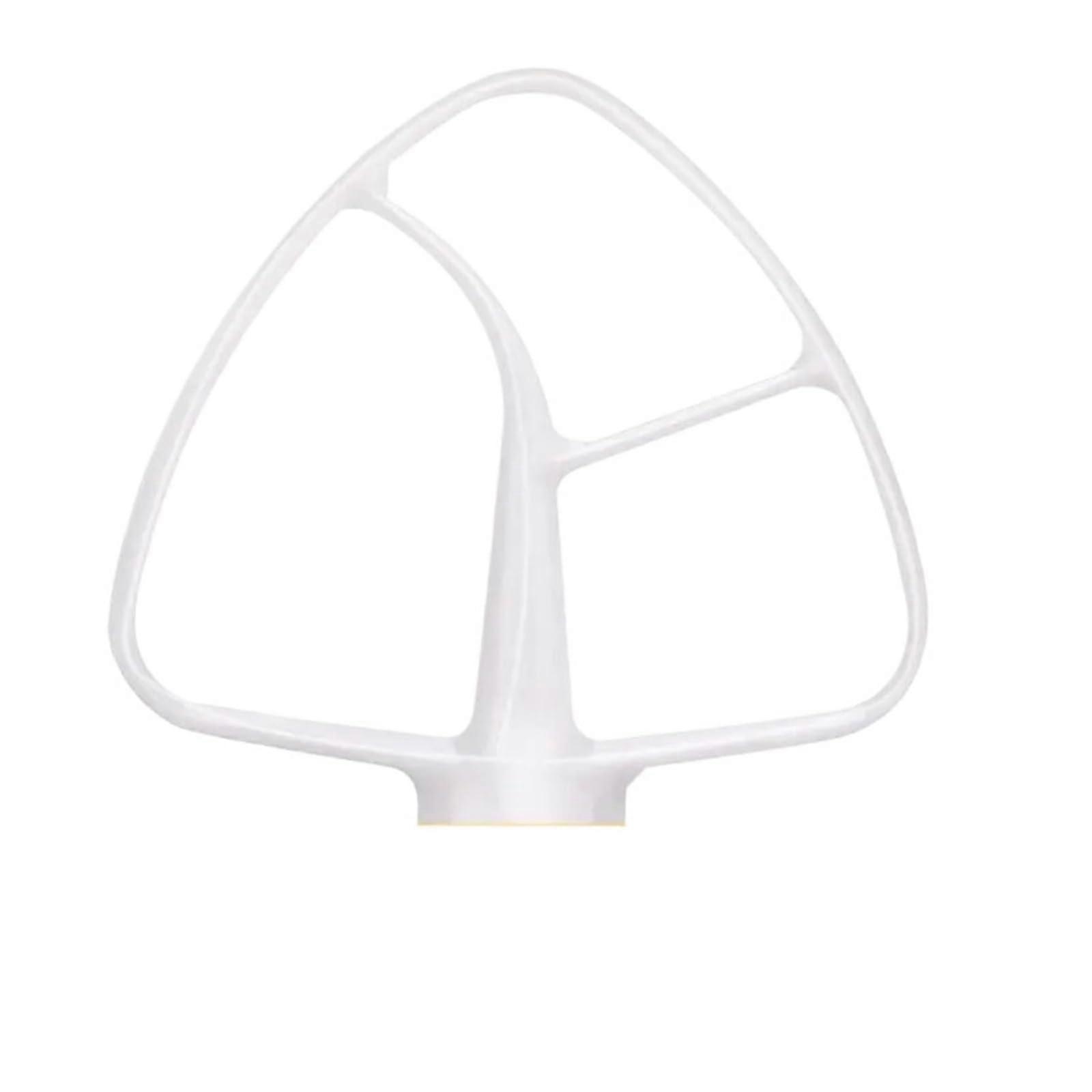 Coated Flat Beater Replacement Mixer Attachment for KitchenAid, Wide Compatibility Durable Dishwasher Safe