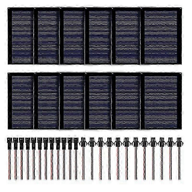 Mini Solar Panel Kit - 12 Cells for DIY Science Projects and Battery Charging