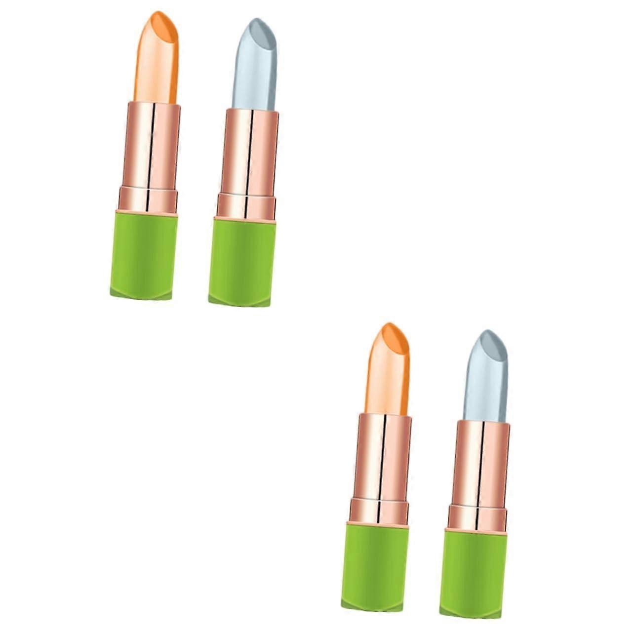 Color Changing Lipstick Set with Aloe, Moisturizing Lip Gloss, Long Lasting Hydration for Women