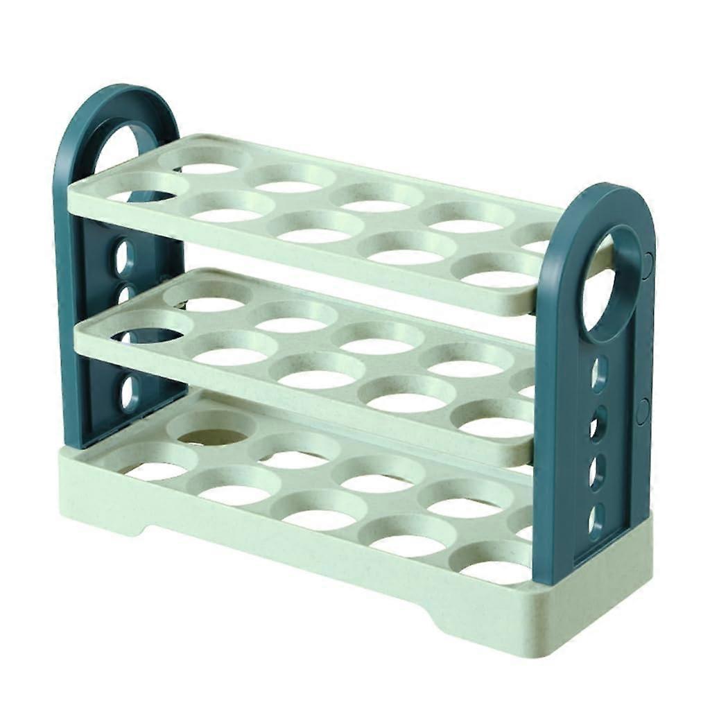 Refrigerator Storage Organizer, 3Layer Stackable Fridge Container with Handles, Vertical Space Saving