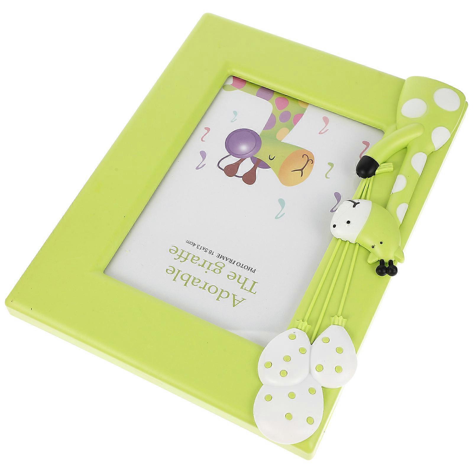 Picture Frame Plastic Cartoon Design for 2Pcs Photo Display