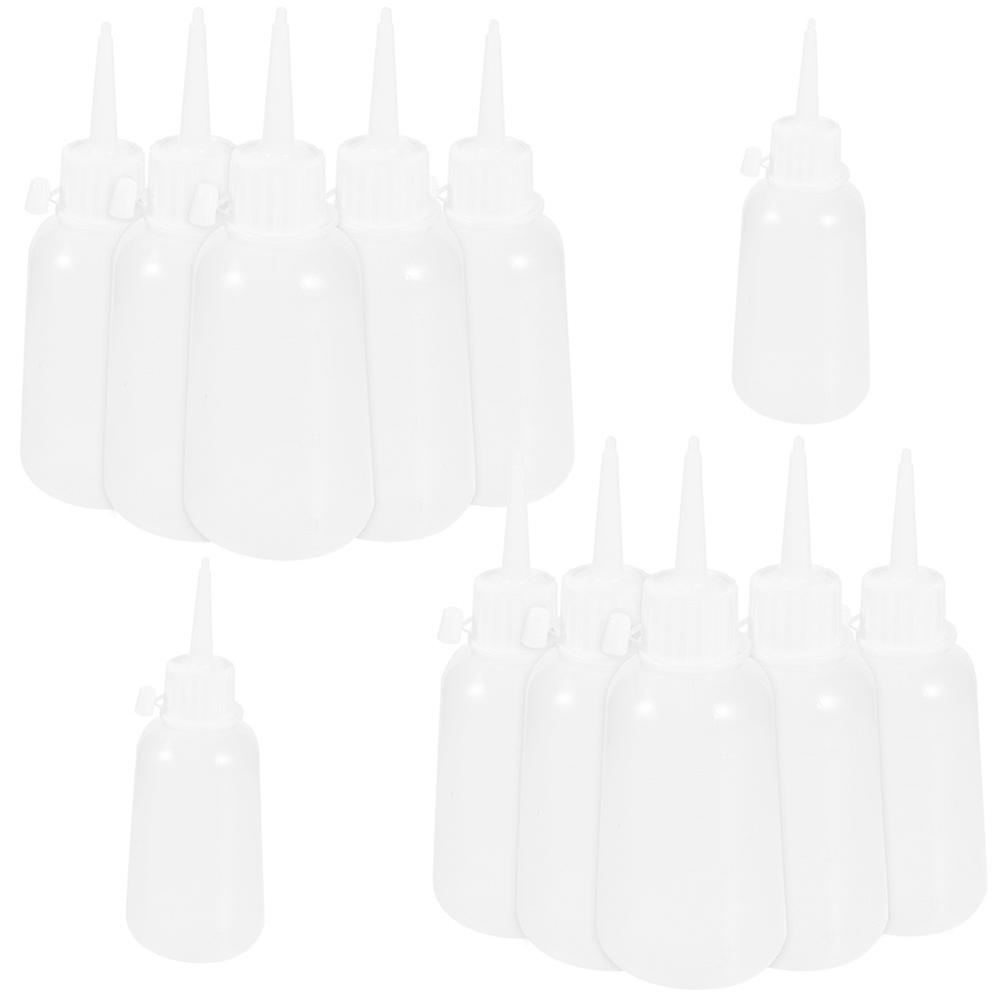 Household Glue Bottle For Everyday Work Squeeze Bottle Shape 100ml 12Pcs