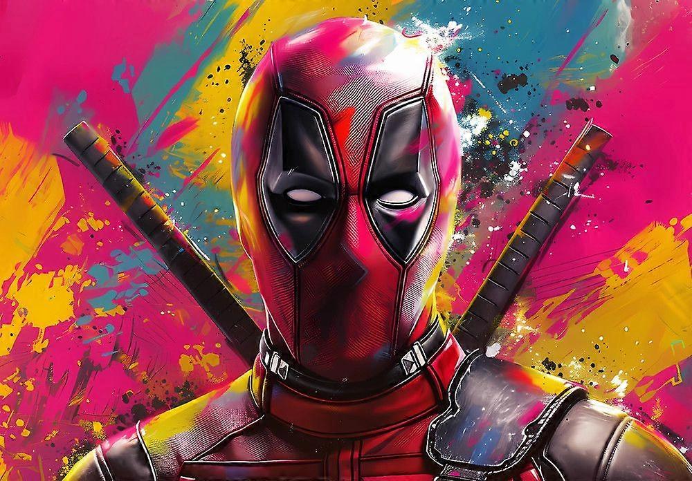 Deadpool Jigsaw Puzzle Brain Teaser QT 1223
