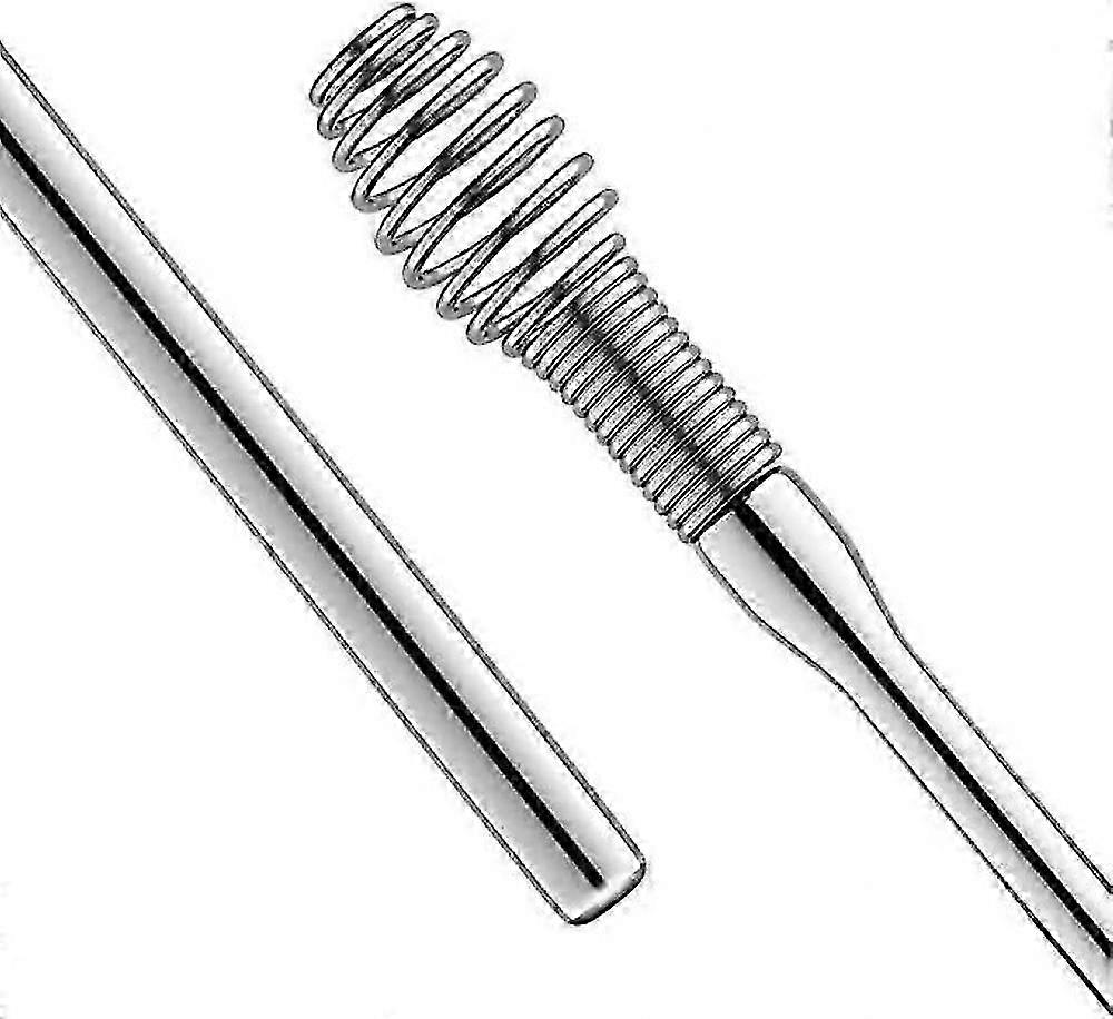 Fjernelse af ørevoks rustfrit stål 360 spiral øreplejeværktøjer