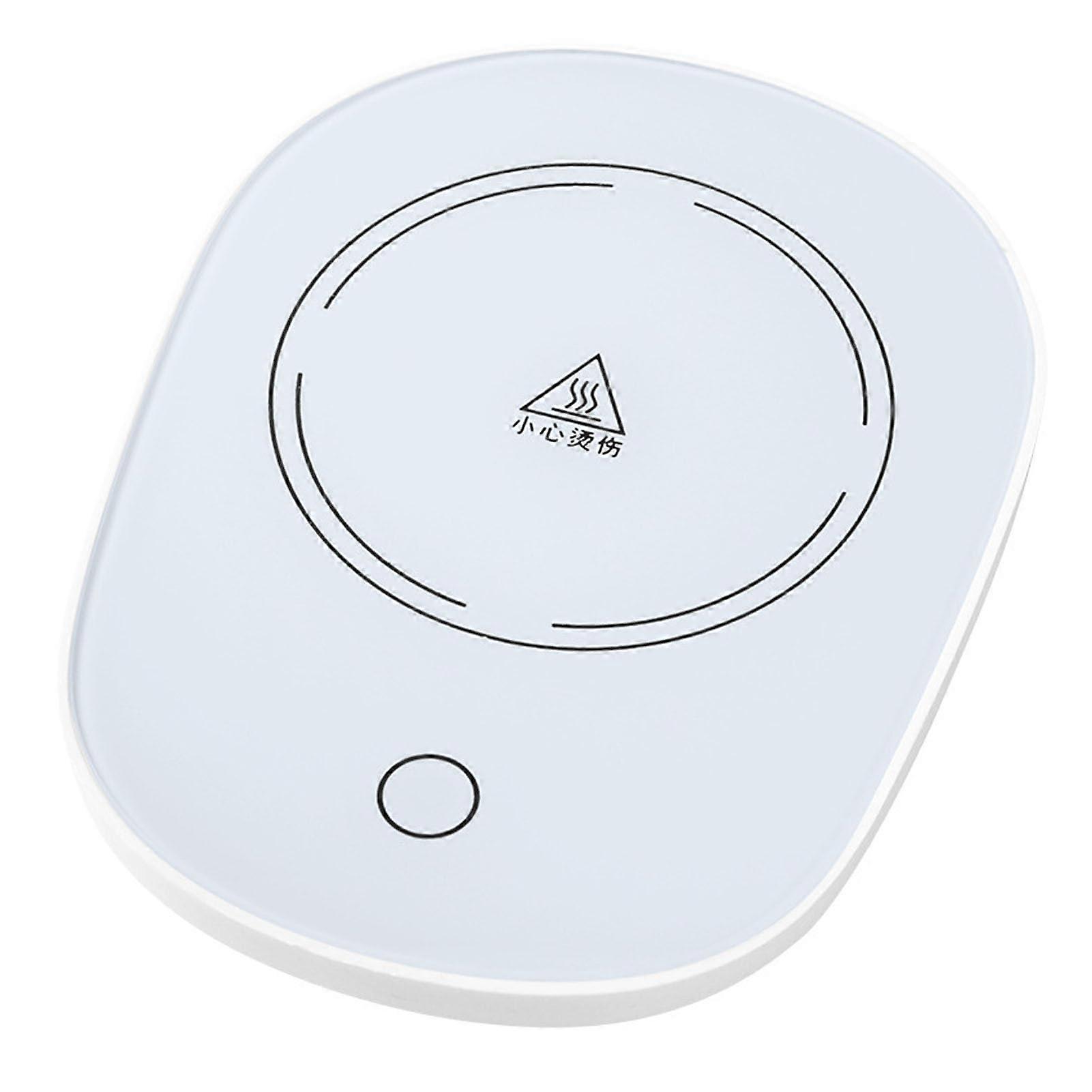 55 Degree Coffee Mug Warmer with Smart Temperature Control for Desk and Office Drinks