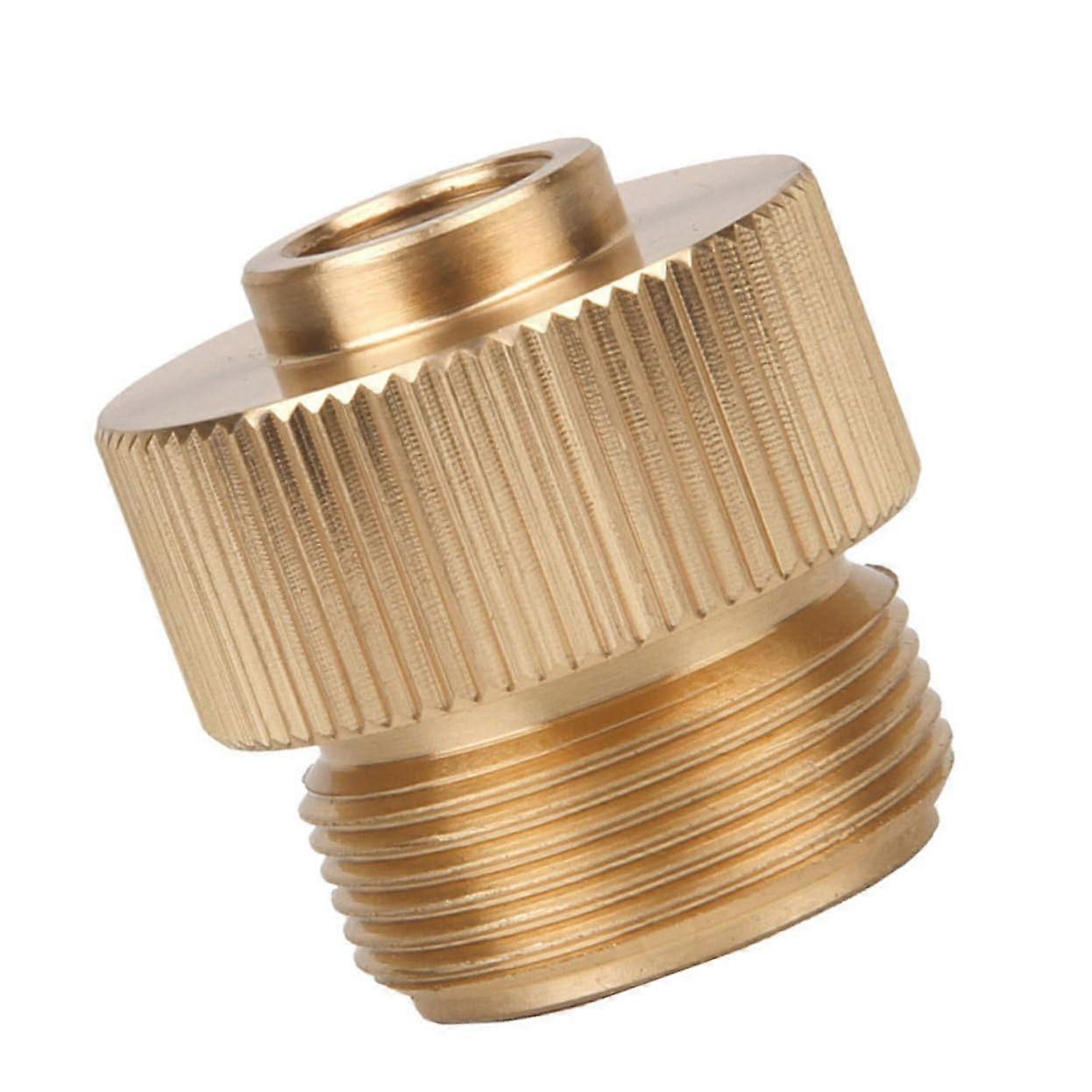 Propane Tank Adapter for Camping Stove with Automatic Gas Cutoff and Universal Compatibility