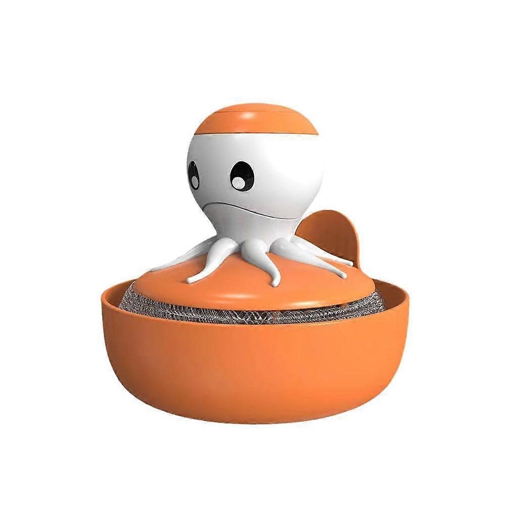 Dish Scrubber with Ergonomic Handle Grip, PP Cleaning Brush for Kitchen and Bathroom