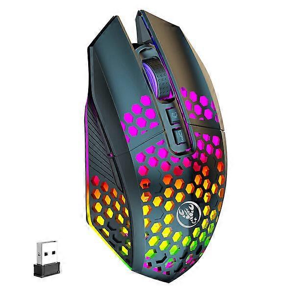 Wireless Mouse, Three-Speed Power Saving Mode, Win/Mac Compatible, Portable Wireless Mouse