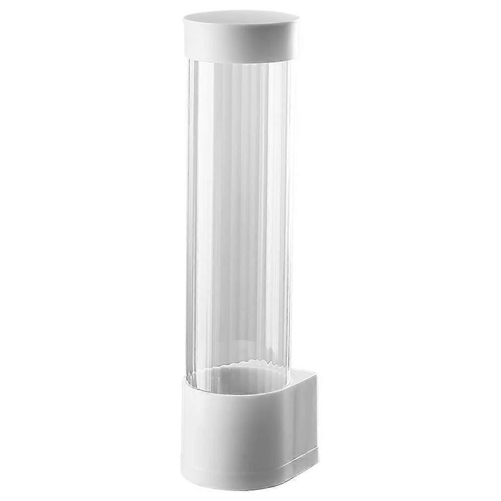 Cup Dispenser with Automatic Paper Cup Holder, Wall Mounted Large Capacity for Water Cooler