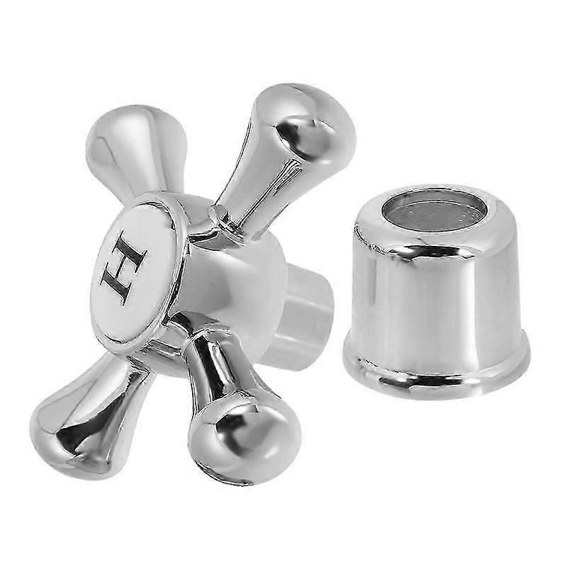 Shower control handle cross shaped replacement set