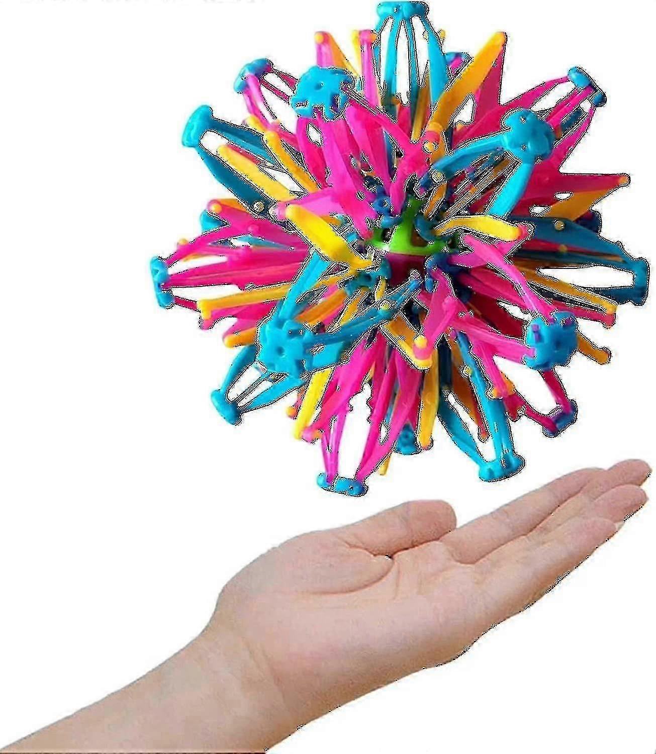 Expandable Breathing Ball Toy, Rainbow Magic Sphere for Stress Relief