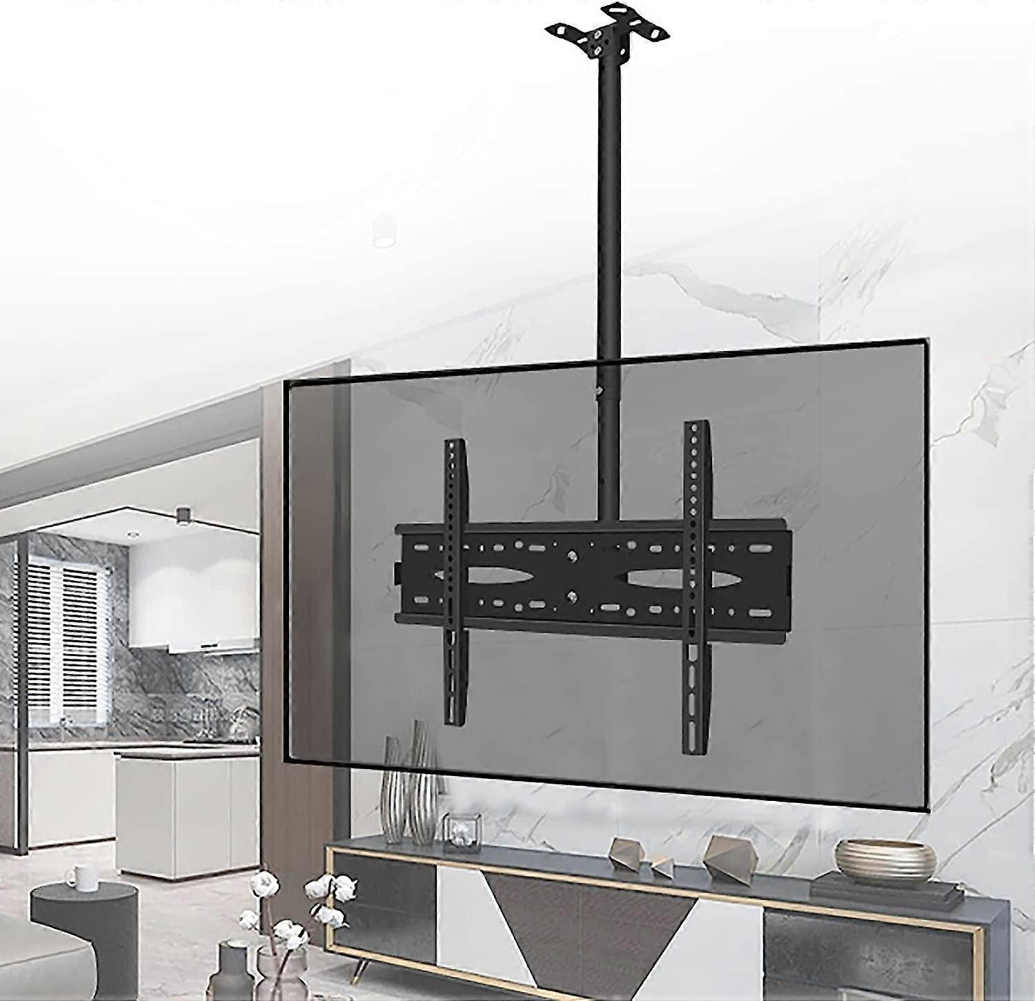 Ceiling TV Mount with Tilt and Swivel, Telescoping Bracket for 4070 Inch Flat Screen TVs