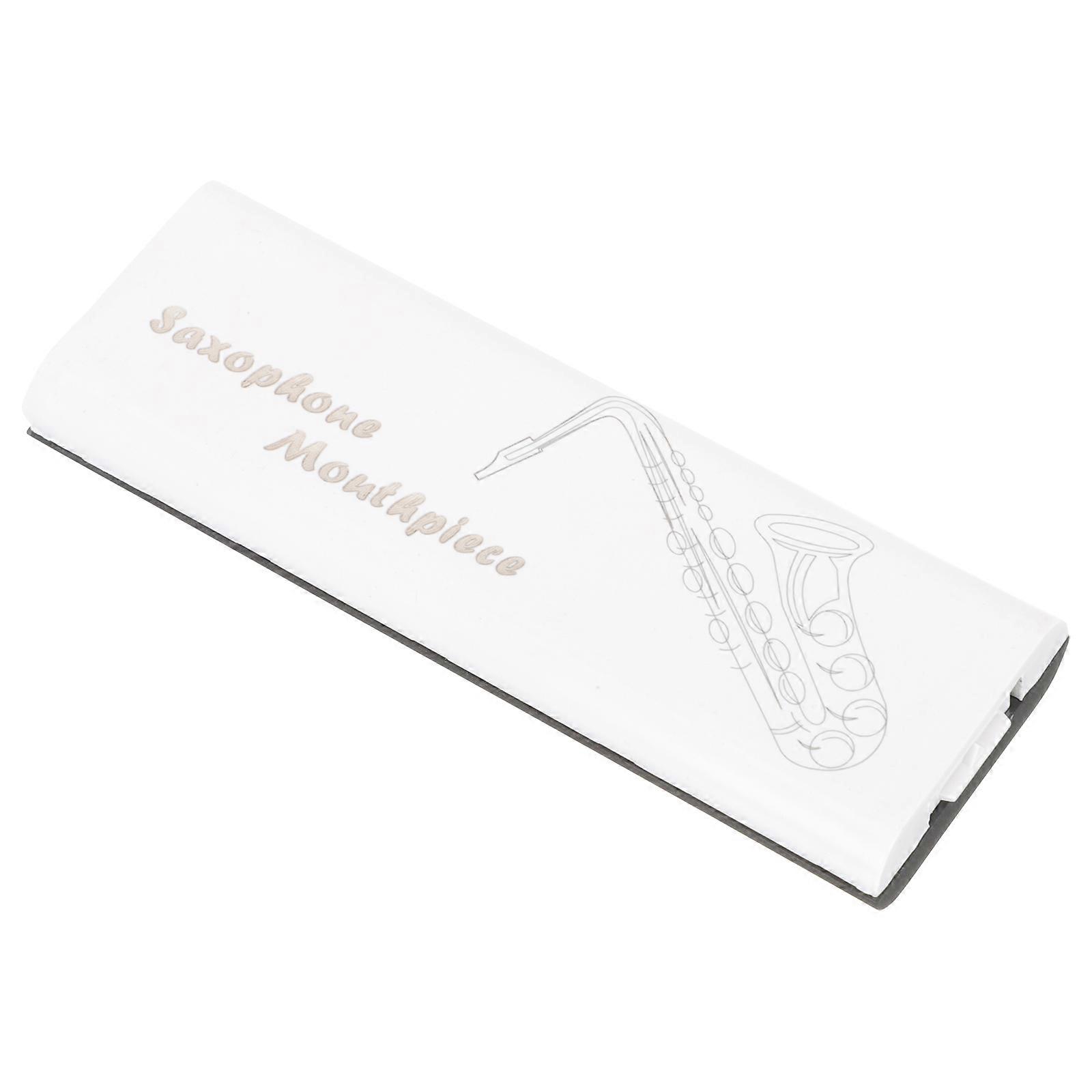 Portable Oboe Reed Holder for Storage Featuring Durable White Plastic Box