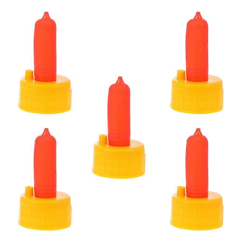 Portable Goat Nipples Feeding Solution 5Pcs Replaceable Lamb Nipples