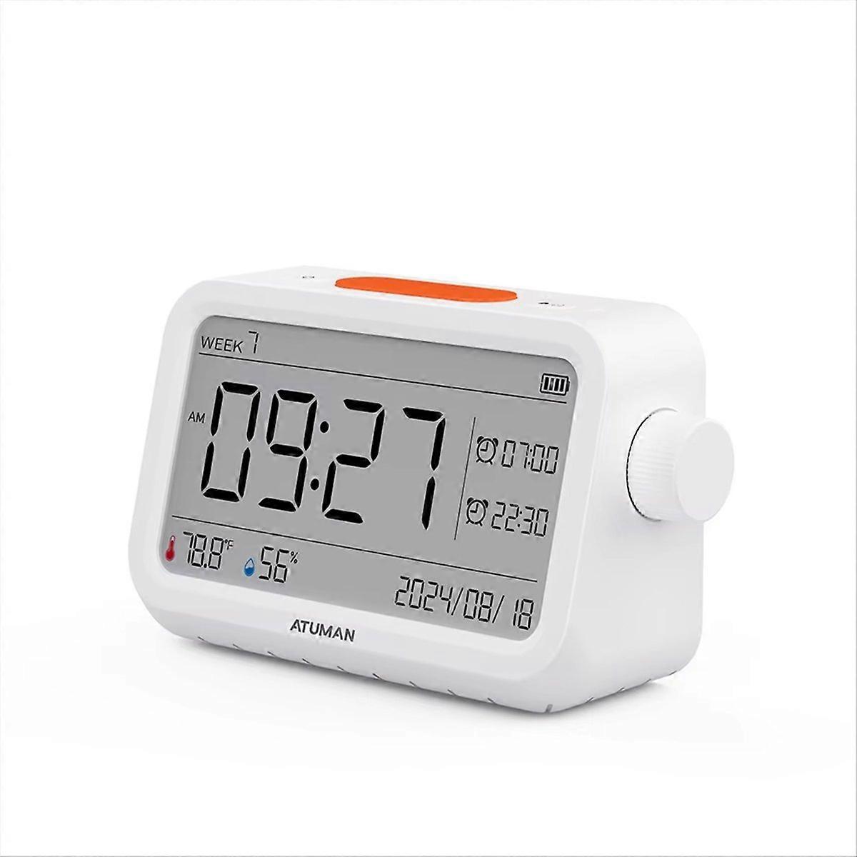 MT2 Thermohygrometer Alarm Clock Multi-Function Temperature and Humidity Meter Sensor Weather Stati