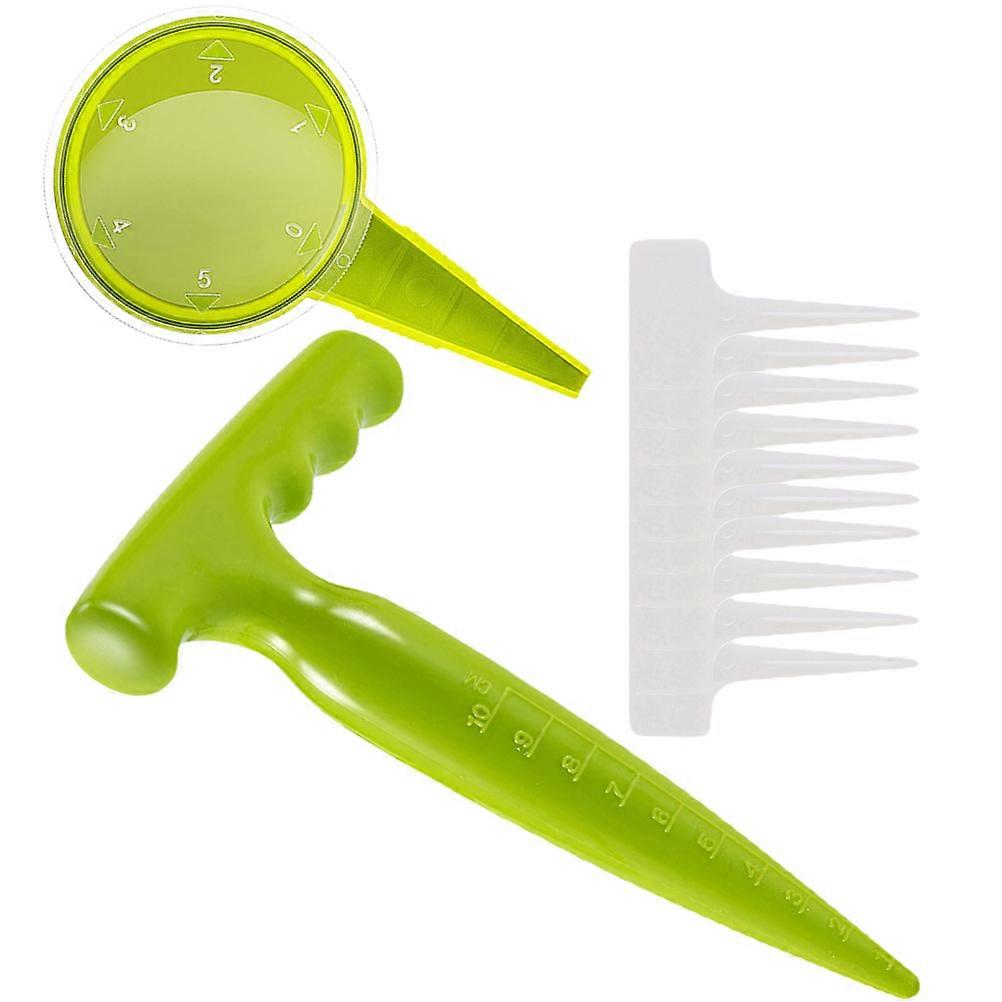 Plastic Garden Hand Tools Planter Tool for Easy Planting 1Set