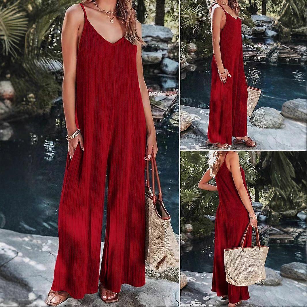 Backless Solid Color Dress With Adjustable Buckles And Straps