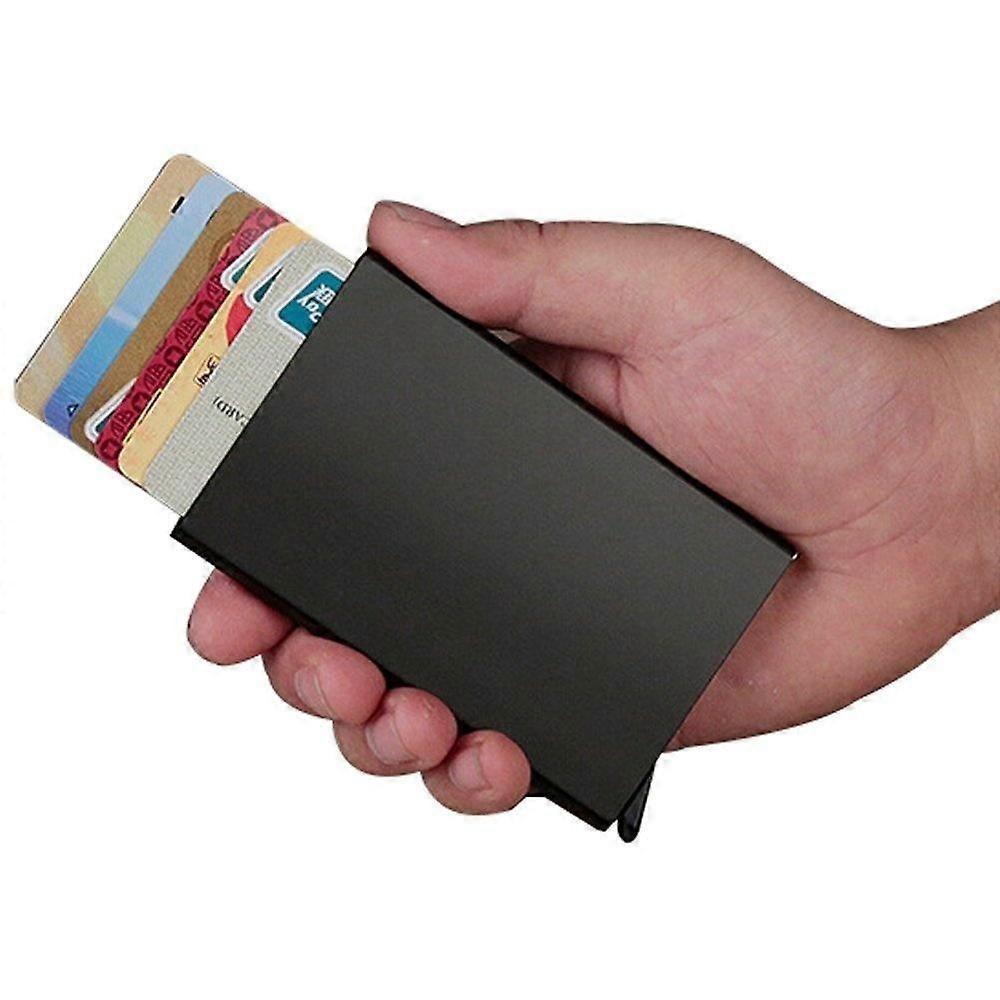 Kartenhalter mit RFID-Safe-Schutz Aluminiumfach Smart Wallets