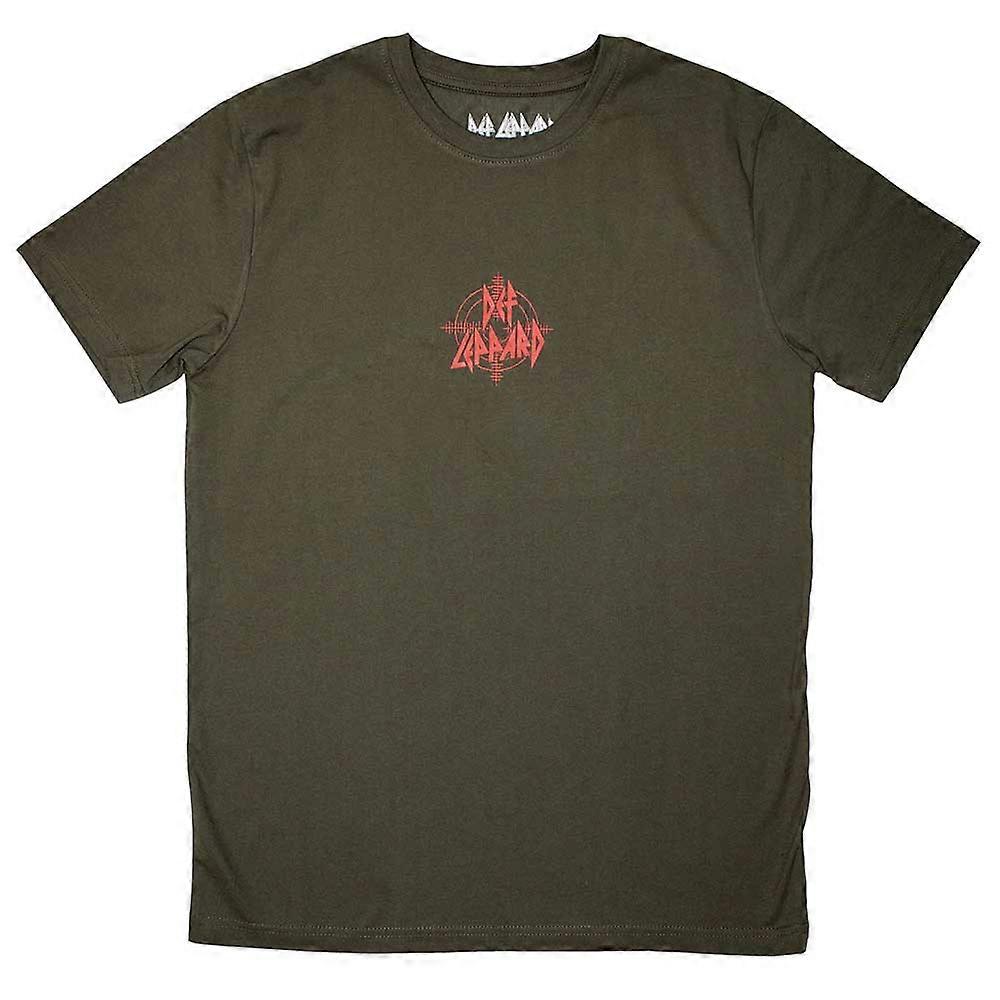 Def Leppard Mini Target Logo T Shirt