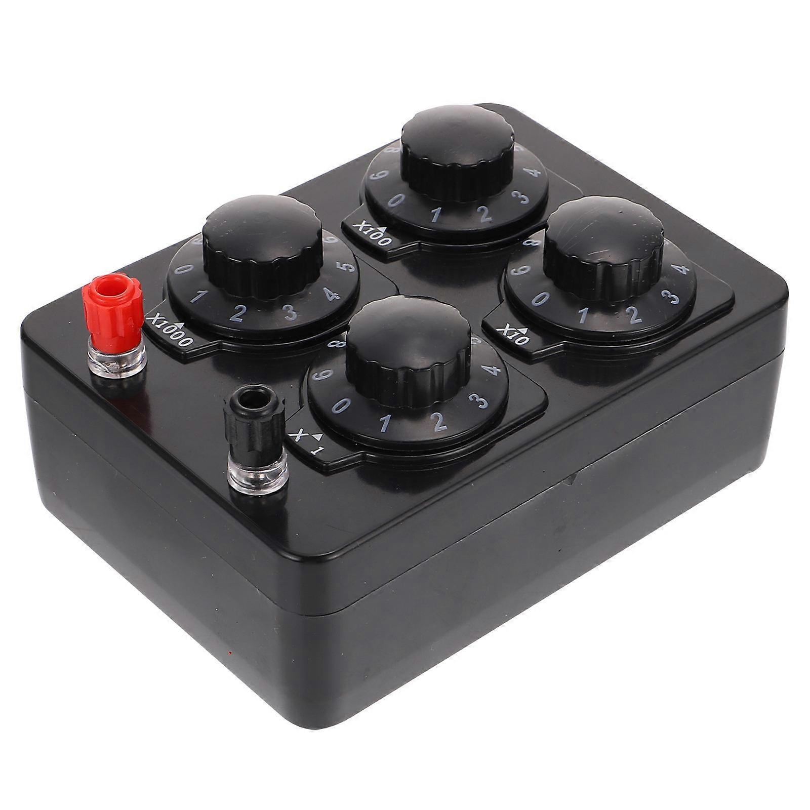 Adjustable Resistance Box for Experiment Physical Variable Box with 3Pcs