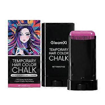 Gleamxi Temporary Hair Dye Stick (Rose Pink) Cool, Shiny, Natural Color Display And Charming Portable Hair Care Stick For Party Temporary Styling