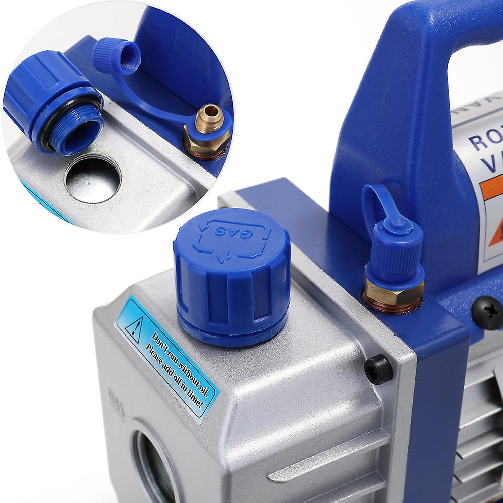 Kit Pompe à Vide 4CFM Avec Manomètres Pour Climatisation HVAC - Puissance 1/3HP