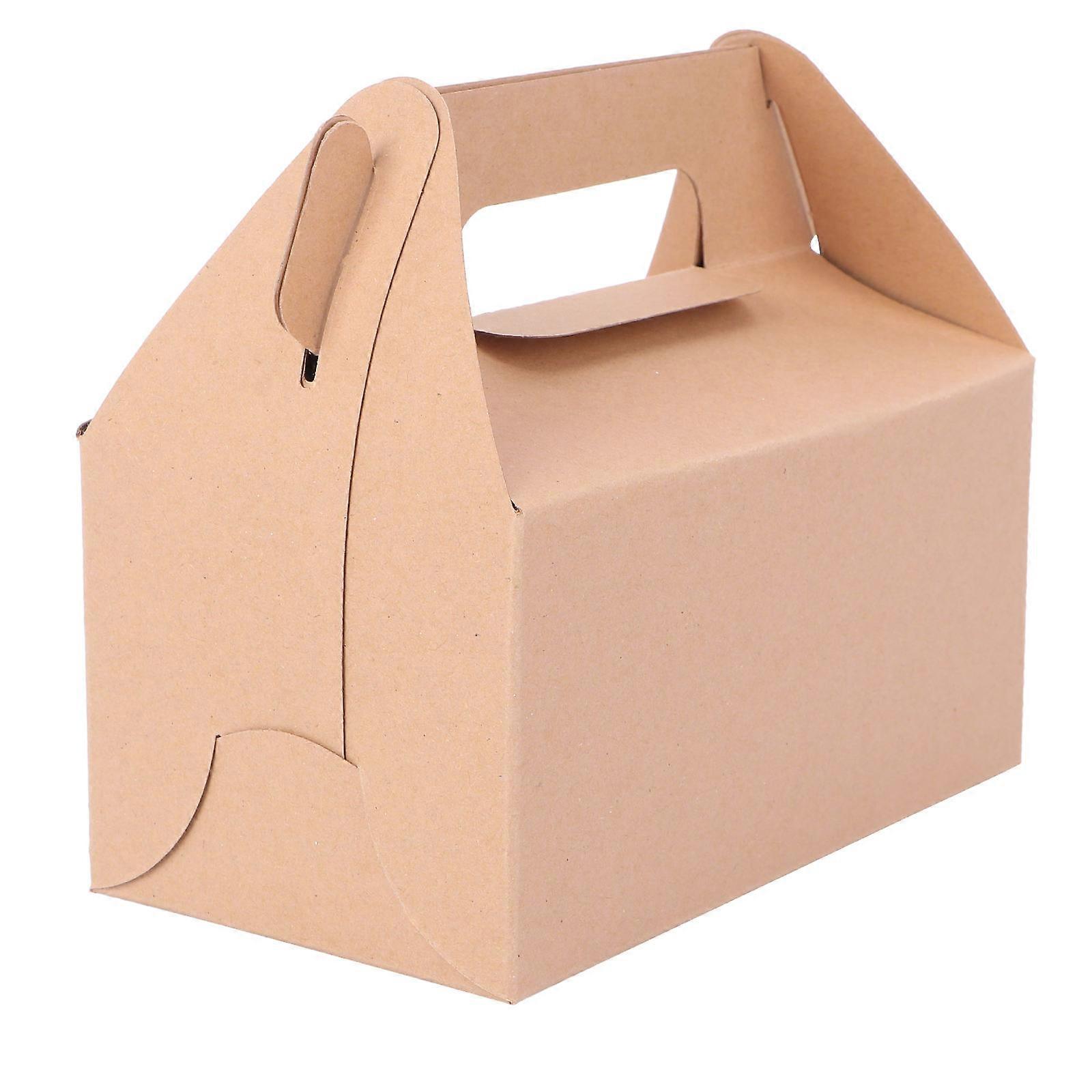 Cake Packaging Boxes Baking Boxes for Storage 36Pcs Khaki Cake Box