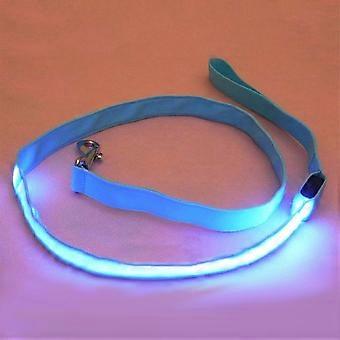 Correa LED para perros que brilla en la oscuridad, luz LED intermitente para mascotas, correa de seguridad de nailon antipérdida, cinturón de cuerda para mascotas, accesorios para perros