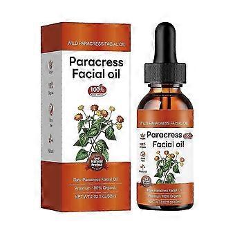 Rohes Parakresse-Gesichtsöl, 100 % reines Bio-Parakresse-Gesichtsöl, Parakresse-Anti-Falten-Serum, glatte feine Linien und Fältchen