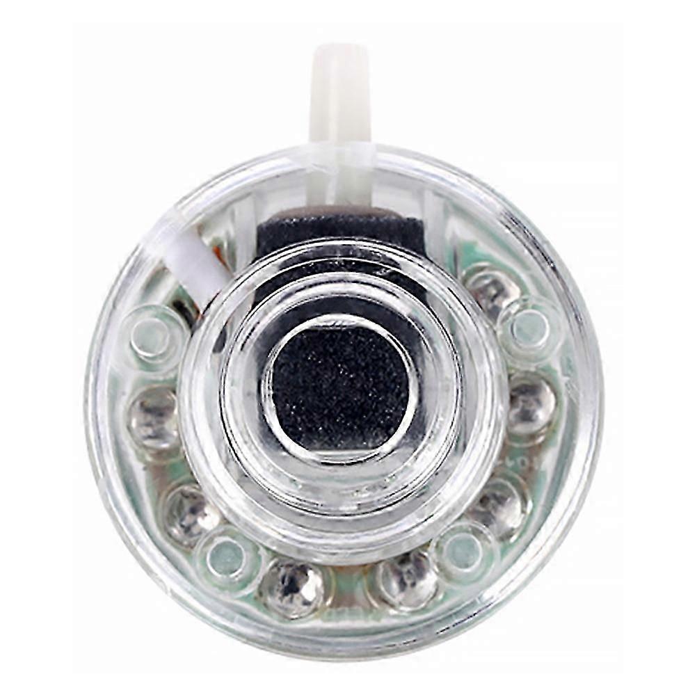 Fish Tank Bubbler with LED Light for Oxygen Diffuser USB Interface