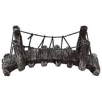 Haustier Dschungel Brücke Aquatische Ornament Aquarium Dekoration Vivarium Dekoration (Farbunterschied)