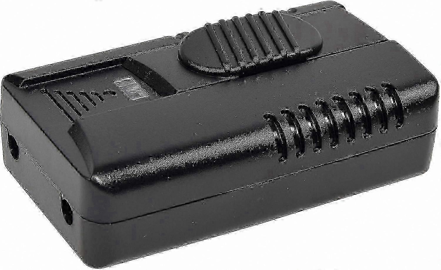 LED Foot Dimmer 150W 230V Black - Compatible Lighting Control