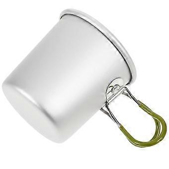 Aluminium Alloy Portable Folding Handle Coffee Mug Metal Drinking Cup Camping Coffee Mug