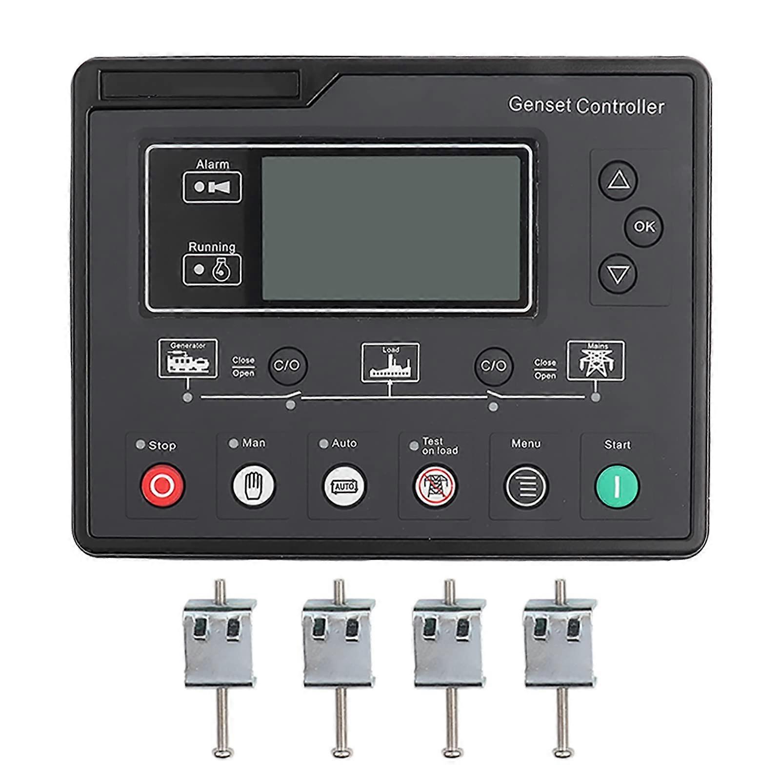 Automatic Start Stop Generator Set Controller 120V 240V Wide Voltage Range 0.5V70V Broad Frequency Support