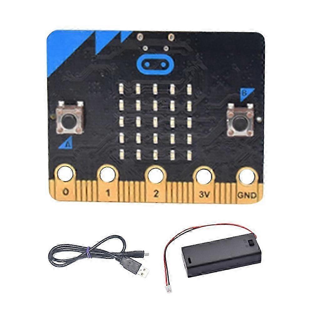 :bit Development :bit Go Microcomputer Board Education Program Learning Kit compatible with Youth Programming D