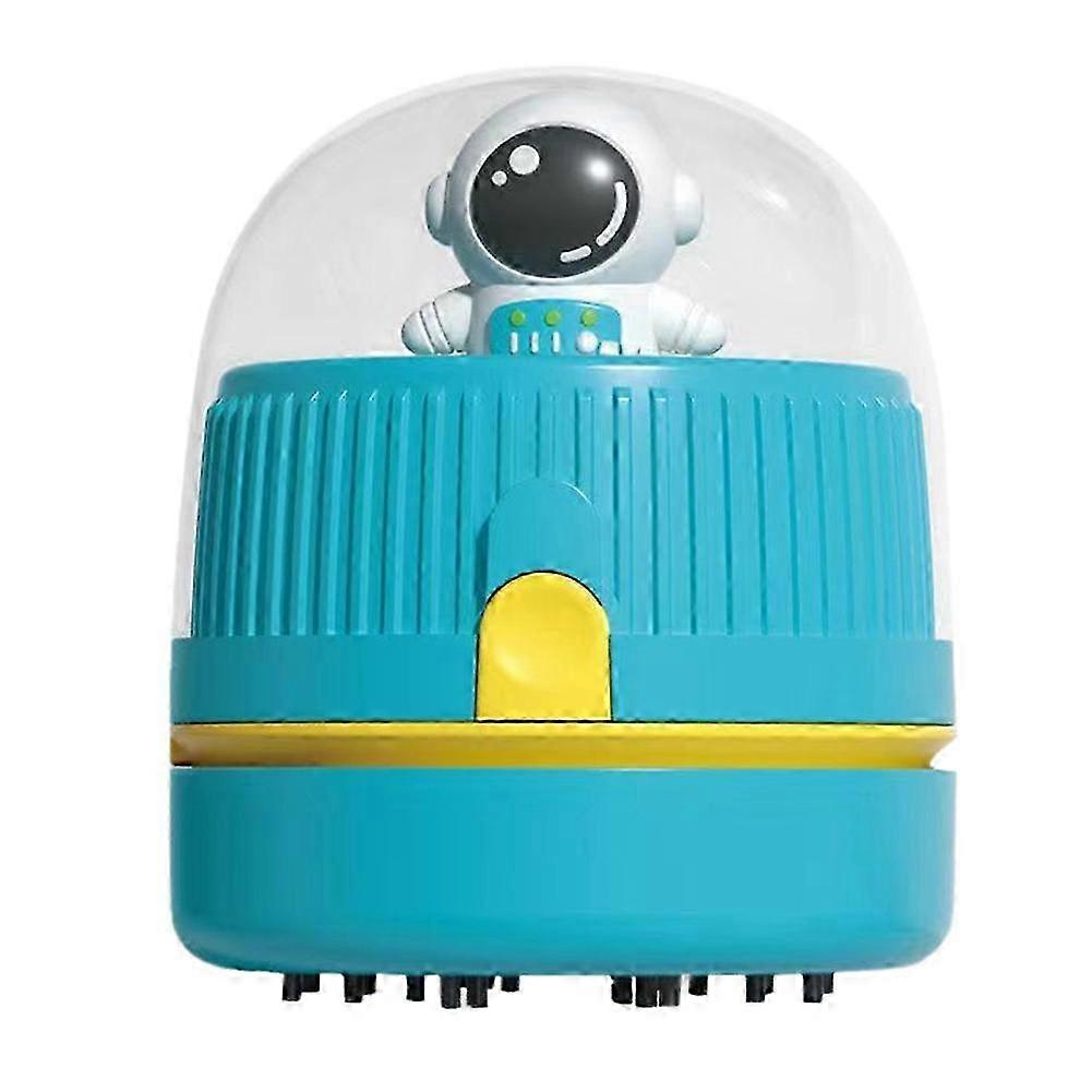 Desk Vacuum Cleaner Handheld Tabletop Vacuum Cleaner Blue