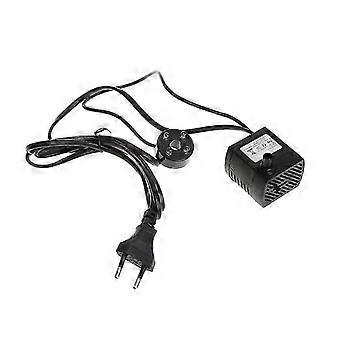 Sturdy Water Submersible Pump Mini Size Quiet with LED Lightweight for Fish Tank Fountain