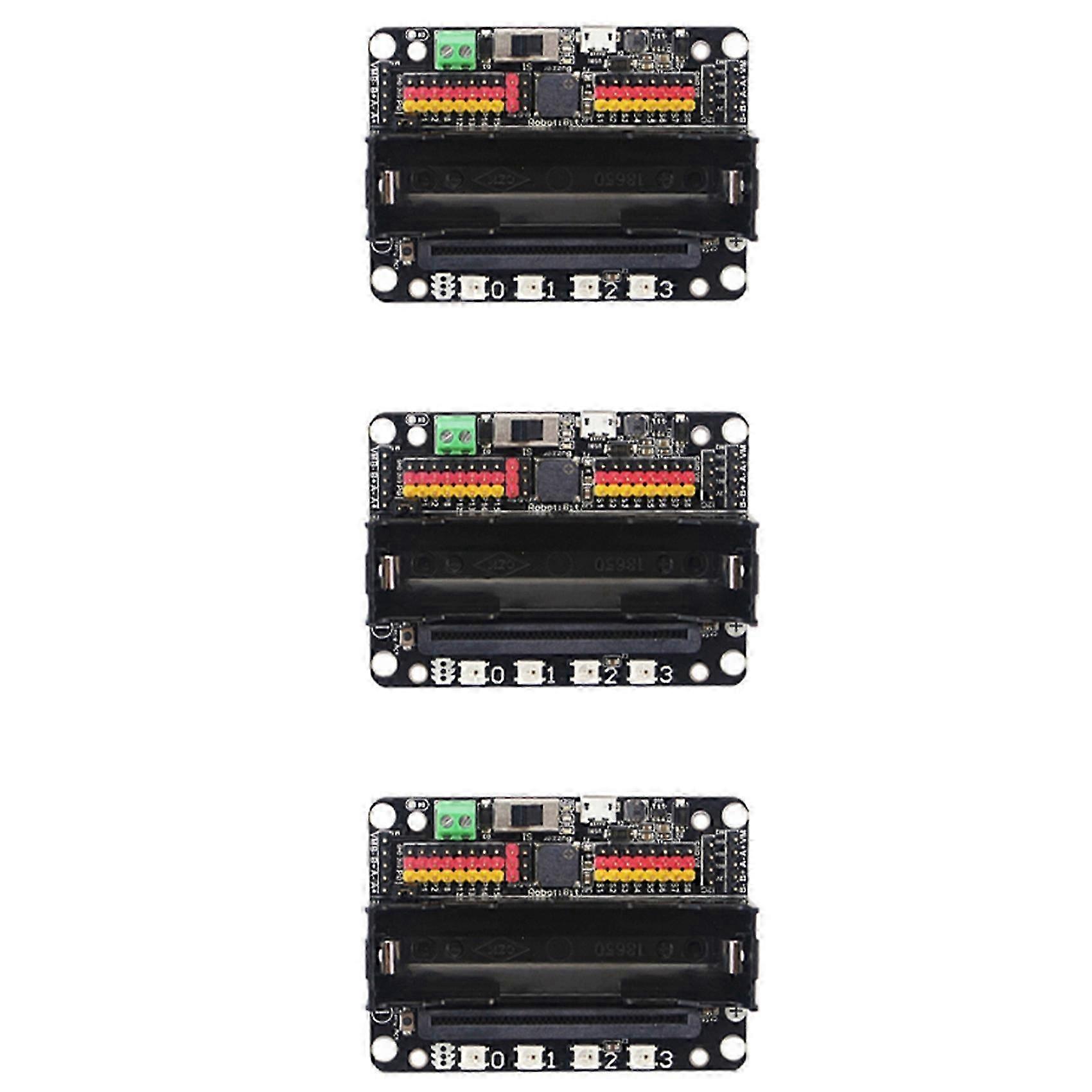 3X Micro: Bit Expansion Board Robotbit V2.0 Supports Makecode Offline Programming compatible with Micro:Bit Extension Board Robotbit