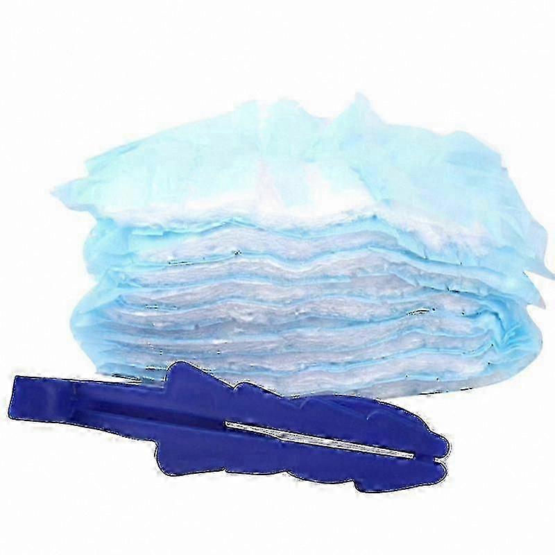 10-Pack Electrostatic Fine Fiber Dusting Tool with Flat Head for Cleaning