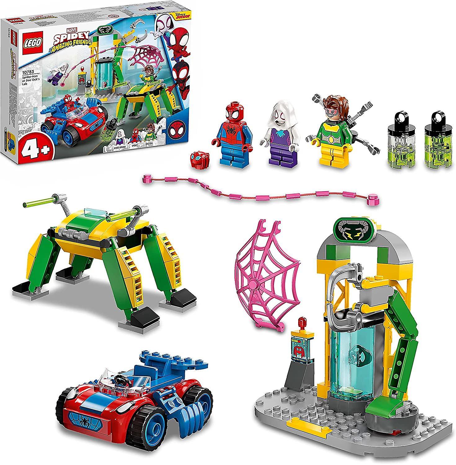 LEGO Marvel Spider-Man at Doc Ock's Lab Set 10783