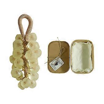 Amz Jasmine Gemstone Grape Soap (Gift Box) Handmade Diy Gemstone Transparent Grape String Soap Gift Box Gentle Hand Cleansing Care