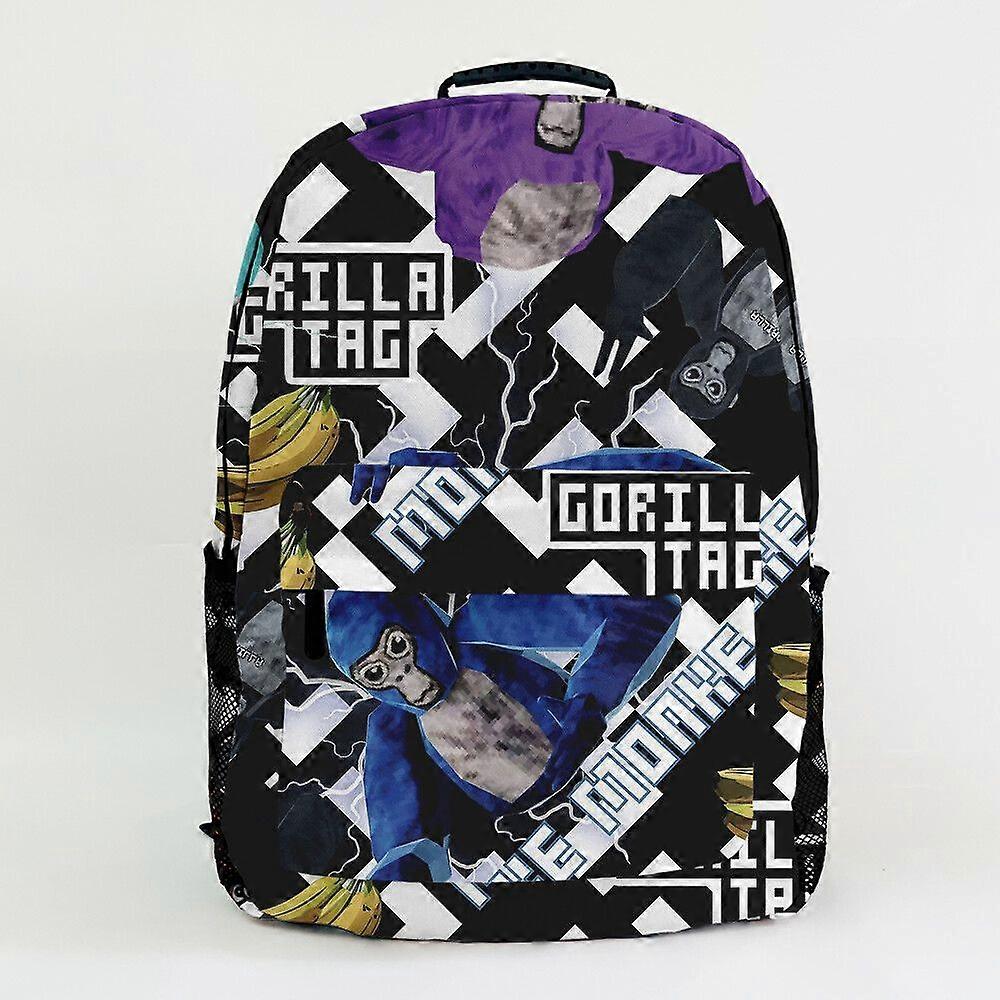 Gorilla monkey Monke Full Color Printing Shoulder Bag Student Backpack CNN1162