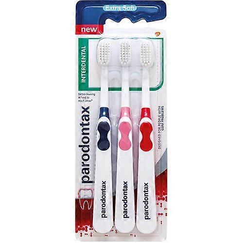 Extra soft soft toothbrush Interdental Extra Soft 3 pcs
