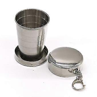 Telescopic Stainless Steel Portable Outdoor Foldable Travel Mug Outdoor 26-27s